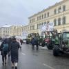 Bis zu 10.000 Teilnehmer werden am Montag auf der Demonstration am Münchner Odeonsplatz erwartet.