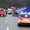 Ein schwerer Unfall hat sich am Montagmorgen auf der B300 bei Edenhausen ereignet.