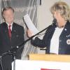 Dr. Hermann Haisch erhielt die BRK-Ehrenmitgliedschaft von BRK-Präsidentin Christa Prinzessin von Thurn und Taxis. 