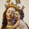 Zu Gast in Ulm: eine Madonna von Gregor Erhart aus der Pfarrkirche St. Martin in Blaustein. 	<b>Foto: Eva Leistenschneider</b>
