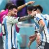 Trotz Fehlstart noch mittendrin: Lionel Messi (l.) und seine Argentinier treffen im WM-Viertelfinale auf die Niederlande.