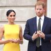 Prinz Harry und seine Frau Meghan 2018 in London.
