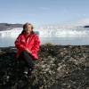 Bundeskanzlerin Angela Merkel im Jahr 2007 am Eqi Gletscher bei Ilulissat in Grönland. Damals entstand der Begriff "Klimakanzlerin".
