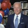 Dieses von der Democratic National Convention zur Verfügung gestellte Videostandbild zeigt Joe Biden nach seiner Nominierung.