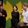 Die drei Kandidaten für den Grünen-Vorsitz (von links): Anja Piel, Annalena Baerbock und Robert Habeck.