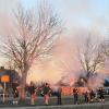 Die Hörmannsberger Vereine trafen mit ihrem liebevoll gestalteten Winterzauber ins Schwarze. Die Böllerschützen eröffneten offiziell das Miteinander am Vorplatz des Feuerwehrhauses. 