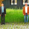 Führungswechsel beim Jobcenter Neuburg-Schrobenhausen. Michael Pfaller (links) folgt auf den „Mann der ersten Stunde“, Josef Girtner.  