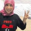 Die junge Frau setzt sich für ein freies Libyen ein. Das Bild entstand in einem Flüchtlingslager an der libysch-tunesischen Grenze. Viele Aufständische sind dorthin vor Gaddafis Truppen geflohen.  