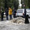 Wassermassen sorgten an der Adriaküste in Italien für Chaos.