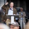 Alexander Gauland spricht während einer Demonstration der AfD mit dem Motto "Zukunft für Deutschland" am Brandenburger Tor.