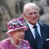 Königin Elizabeth II. und Prinz Philip feiern mit der Familie auf dem Landsitz Sandringham.