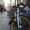 Die Leihfahrräder der Firma Obike verursachen in München Probleme. 7000 silber-gelbe Fahrräder verteilen sich mittlerweile über die ganze Stadt - zum Ärgernis der Münchner.