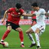 Leverkusen verleiht Sardar Azmoun (l) nach Rom.