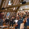Die Mitglieder der Jungen Philharmonie Augsburg begeisterten die Zuhörerinnen und Zuhörer in der Jugendbildungsstätte in Babenhausen mit anspruchsvollen Kompositionen. 