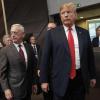 Donald Trump und sein bisheriger Verteidigungsminister Jim Mattis (links) bei einem Nato-Gipfel.