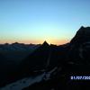 Richard Kohl aus Halbertshofen fing diese Morgenstimmung auf der Tierberglihütte in der Schweiz auf. Dort hat er auf dem Weg zum Sustenhorn (3503 Meter)  die Nacht verbracht.