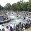 Am Wochenende wird am Eiskanal die Wildwasser-Sprint-WM ausgetragen. Garantiert publikumsträchtig.