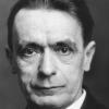 Undatiertes Porträt des österreichischen Anthroposophen Dr. Rudolf Steiner. dpa