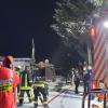Der Brand auf dem Campingplatz am Augsburger Autobahnsee löste am späten Samstagabend einen Feuerwehreinsatz aus.