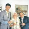 Ernst Pietsch aus Biberbach feierte seinen 85.Geburtstag und gleichzeitig auch die Diamantene Hochzeit mit seiner Frau Anna. Bürgermeister Wolfgang Jarasch gratulierte dem Jubelpaar. 