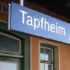 Am Bahnhof in Tapfheim soll eine Unterführung für Fußgänger entstehen. 