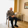 Franz Albrecht, 91 Jahre alt, wohnt im Seniorenheim Haus an der Paar in Aichach und hatte sich dort mit dem Coronavirus infiziert.