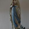Die Lourdes-Madonna aus der Irsinger Pfarrkircher St. Margareta nach ihrer Restaurierung