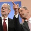 In der Stichwahl: Alexander Van der Bellen (links) und Norbert Hofer. 