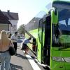 Fernbusse werden immer beliebter, wie hier im Unterallgäu. Die Fernbushaltestelle in Böfingen bei Ulm ist bei Kunden allerdings nicht beliebt.