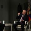 Der rechte US-Talkmaster Tucker Carlson (links) führte ein Interview mit Russlands Präsidenten Wladimir Putin.