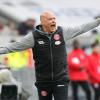 Uwe Rösler feierte sein Debüt als Trainer von Fortuna Düsseldorf.