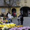 An Allerheiligen besuchen viele Augsburger die Gräber ihrer Verstorbenen, wie hier auf dem Westfriedhof