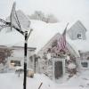 Am Wochenende soll der ganze Schnee wieder schmelzen: Der Nordwesten des Staates New York rechnet mit Hochwasser.