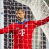 Bayerns Torhüter Sven Ulreich während einer Übungseinheit im Aspira-Sportpark.