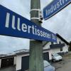 Die Illertissener Straße in Jedesheim wird ausgebaut. 