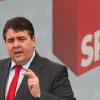 SPD-Parteivorsitzender Sigmar Gabriel meint, Neuwahlen wären gut für Deutschland.