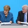 Parteifreunde: Trennen sich die Wege von Merkel und Seehofer in der Flüchtlingsfrage?