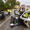 Die junge Unfallfahrerin kam mit lebensgefährlichen Verletzungen per Hubschrauber ins Klinikum Ingolstadt.