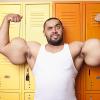 Mostafa Ismail aus Ägypten macht den Bodybuildern Konkurrenz. Mit einem Umfang von 64,77 Zentimeter der Muskeln an seinem Oberarm können sonst nur die Wadeln der Radprofis mithalten.