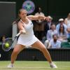 Kam bei ihrem Debüt in Wimbledon gleich ins Viertelfinale: Jule Niemeier.