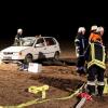 Bei einem Unfall bei Ettenbeuren wurden drei junge Frauen verletzt.