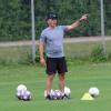 Karl Schreitmüller, der Trainer des Bayernligisten TSV Nördlingen, gibt die Richtung vor.