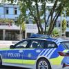 Die Polizei war am Donnerstag mit einem größeren Aufgebot an der Schule in Monheim vor Ort.