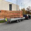 Mehr als drei Tonnen zu viel hatte dieses Gespann geladen. Der Fahrer wurde auf der A8 bei Adelsried von der Polizei gestoppt.