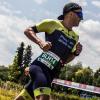 Dominic Wimmer beim Wettkampf: Der Ironman gibt Tipps zur Motivation.