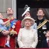 Bei der Zeremonie «Trooping the Colour» war auch Ehemann Prinz Philip (94) dabei.