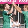 Ein Bild aus alten Zeiten: Philipp Siegwart (links) kann Muriz Salemovic wieder in Landsberg begrüßen: Er kommt als Spielertrainer zum TSV zurück. 