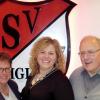 Die Zweite Vorsitzende Elisabeth Rid, Vorsitzende Nicole Schleicher und Kassenwart Franz Hutter (von links) leiten den SV Igling in den kommenden Jahren. 	