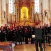 Das Vokalensemble Dattenhausen und die Sänger von Cantiamo Wildpoldsried traten gemeinsam in der Klosterkirche Maria Medingen auf.  
