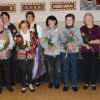 Geehrt wurden bei der Adventsfeier des Frauenbunds Leeder die Mitglieder, die im vergangenen Jahr einen runden Geburtstag feiern konnten. 	